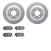 4502-03163 Geospec Brake Rotors w/5000 Advanced Brake Pads Kit, 2010-2019 Kia/Hyundai/Genesis, Position: Rear - image 1