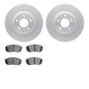 4502-03171 Geospec Brake Rotors w/5000 Advanced Brake Pads Kit, Fits Select Kia/Hyundai/Genesis, Position: Front - image 1