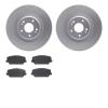 4502-03183 Geospec Brake Rotors w/5000 Advanced Brake Pads Kit, Fits Select Kia/Hyundai/Genesis, Position: Front - image 1