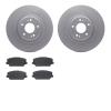 4502-03186 Geospec Brake Rotors w/5000 Advanced Brake Pads Kit, Fits Select Kia/Hyundai/Genesis, Position: Front - image 1