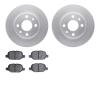 4502-07007 Geospec Brake Rotors w/5000 Advanced Brake Pads Kit, 2009-2019 Mopar, Position: Rear - image 1