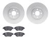 4502-07010 Geospec Brake Rotors w/5000 Advanced Brake Pads Kit, 2012-2019 Mopar, Position: Front - image 1