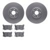 4502-10003 Geospec Brake Rotors w/5000 Advanced Brake Pads Kit, Fits Select Kia/Hyundai/Genesis, Position: Front - image 1