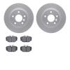 4502-11034 Geospec Brake Rotors w/5000 Advanced Brake Pads Kit, 1999-2004 Land Rover, Position: Rear - image 1