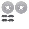 4502-11036 Geospec Brake Rotors w/5000 Advanced Brake Pads Kit, 1999-2004 Land Rover, Position: Front - image 1