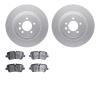 4502-11066 Geospec Brake Rotors w/5000 Advanced Brake Pads Kit, 2014-2017 Land Rover, Position: Rear - image 1