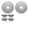 4502-11070 Geospec Brake Rotors w/5000 Advanced Brake Pads Kit, 2016-2019 Land Rover, Position: Rear - image 1