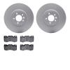 4502-11073 Geospec Brake Rotors w/5000 Advanced Brake Pads Kit, 2018-2021 Land Rover, Position: Front - image 1