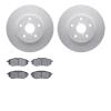 4502-13069 Geospec Brake Rotors w/5000 Advanced Brake Pads Kit, 2015-2015 Subaru, Position: Front - image 1