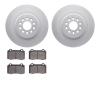 4502-20036 Geospec Brake Rotors w/5000 Advanced Brake Pads Kit, 2003-2005 Jaguar, Position: Rear - image 1