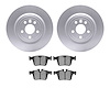 4502-20064 Geospec Brake Rotors w/5000 Advanced Brake Pads Kit, 2019-2020 Jaguar, Position: Rear - image 1