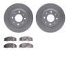 4502-21039 Geospec Brake Rotors w/5000 Advanced Brake Pads Kit, 2004-2009 Kia/Hyundai/Genesis, Position: Front - image 1