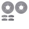 4502-21057 Geospec Brake Rotors w/5000 Advanced Brake Pads Kit, 2003-2006 Kia/Hyundai/Genesis, Position: Front - image 1