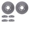 4502-21060 Geospec Brake Rotors w/5000 Advanced Brake Pads Kit, 2003-2003 Kia/Hyundai/Genesis, Position: Front - image 1