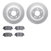 4502-21068 Geospec Brake Rotors w/5000 Advanced Brake Pads Kit, 2015-2020 Kia/Hyundai/Genesis, Position: Rear - image 1