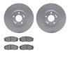 4502-21070 Geospec Brake Rotors w/5000 Advanced Brake Pads Kit, 2015-2021 Kia/Hyundai/Genesis, Position: Front - image 1