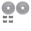 4502-21190 Geospec Brake Rotors w/5000 Advanced Brake Pads Kit, Fits Select Kia/Hyundai/Genesis, Position: Front - image 1