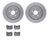 4502-21193 Geospec Brake Rotors w/5000 Advanced Brake Pads Kit, Fits Select Kia/Hyundai/Genesis, Position: Rear - image 1