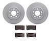4502-26010 Geospec Brake Rotors w/5000 Advanced Brake Pads Kit, Fits Select Tesla, Position: Front - image 1