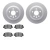 4502-27073 Geospec Brake Rotors w/5000 Advanced Brake Pads Kit, 2008-2008 Volvo, Position: Rear - image 1
