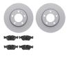 4502-31085 Geospec Brake Rotors w/5000 Advanced Brake Pads Kit, 1988-1991 BMW, Position: Front - image 1