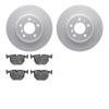 4502-31143 Geospec Brake Rotors w/5000 Advanced Brake Pads Kit, 1991-2001 BMW, Position: Rear - image 1