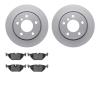 4502-31151 Geospec Brake Rotors w/5000 Advanced Brake Pads Kit, 1996-2005 BMW, Position: Rear - image 1