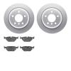 4502-31153 Geospec Brake Rotors w/5000 Advanced Brake Pads Kit, 1996-2003 BMW, Position: Rear - image 1