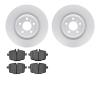 4502-31210 Geospec Brake Rotors w/5000 Advanced Brake Pads Kit, 2016-2019 BMW, Position: Rear - image 1