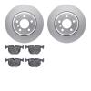 4502-31254 Geospec Brake Rotors w/5000 Advanced Brake Pads Kit, 2002-2006 BMW, Position: Rear - image 1