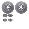 4502-31280 Geospec Brake Rotors w/5000 Advanced Brake Pads Kit, 2016-2020 BMW, Position: Rear - image 1