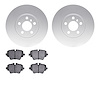 4502-32053 Geospec Brake Rotors w/5000 Advanced Brake Pads Kit, 2016-2019 Mini, Position: Front - image 1