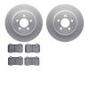 4502-39049 Geospec Brake Rotors w/5000 Advanced Brake Pads Kit, 2005-2020 Mopar, Position: Rear - image 1