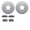 4502-39052 Geospec Brake Rotors w/5000 Advanced Brake Pads Kit, 2007-2017 Multiple Makes/Models, Position: Rear - image 1