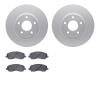 4502-39054 Geospec Brake Rotors w/5000 Advanced Brake Pads Kit, Fits Select Multiple Makes/Models, Position: Front - image 1