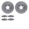 4502-39062 Geospec Brake Rotors w/5000 Advanced Brake Pads Kit, 2004-2008 Mopar, Position: Front - image 1