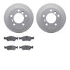 4502-40095 Geospec Brake Rotors w/5000 Advanced Brake Pads Kit, 2002-2006 Multiple Makes/Models, Position: Rear - image 1