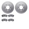 4502-40102 Geospec Brake Rotors w/5000 Advanced Brake Pads Kit, Fits Select Multiple Makes/Models, Position: Front - image 1