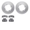 4502-40107 Geospec Brake Rotors w/5000 Advanced Brake Pads Kit, 1992-2000 Multiple Makes/Models, Position: Front - image 1