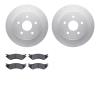 4502-40142 Geospec Brake Rotors w/5000 Advanced Brake Pads Kit, 2004-2006 Mopar, Position: Rear - image 1