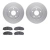 4502-40150 Geospec Brake Rotors w/5000 Advanced Brake Pads Kit, Fits Select Multiple Makes/Models, Position: Front - image 1