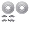 4502-40152 Geospec Brake Rotors w/5000 Advanced Brake Pads Kit, Fits Select Mopar, Position: Front - image 1