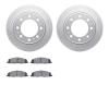 4502-40158 Geospec Brake Rotors w/5000 Advanced Brake Pads Kit, 2009-2018 Mopar, Position: Rear - image 1