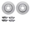 4502-42052 Geospec Brake Rotors w/5000 Advanced Brake Pads Kit, Fits Select Mopar, Position: Front - image 1