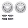 4502-46080 Geospec Brake Rotors w/5000 Advanced Brake Pads Kit, 2005-2013 GM, Position: Rear - image 1