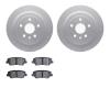 4502-46087 Geospec Brake Rotors w/5000 Advanced Brake Pads Kit, 2014-2019 GM, Position: Rear - image 1