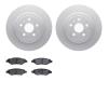 4502-46090 Geospec Brake Rotors w/5000 Advanced Brake Pads Kit, 2008-2014 GM, Position: Rear - image 1