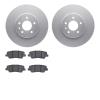 4502-46098 Geospec Brake Rotors w/5000 Advanced Brake Pads Kit, 2013-2019 GM, Position: Rear - image 1