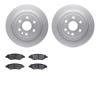 4502-46126 Geospec Brake Rotors w/5000 Advanced Brake Pads Kit, 2010-2016 GM, Position: Rear - image 1