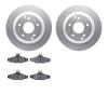4502-47061 Geospec Brake Rotors w/5000 Advanced Brake Pads Kit, 1988-1996 GM, Position: Rear - image 1